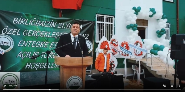 Haykoop Et Entegre Tesis A&ccedil;ılışı