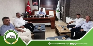Ilgın Belediye Başkanı ve Heyetinden Birliğimize Ziyaret